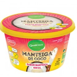 MANTEIGA DE COCO S/SAL 200g