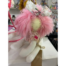 BONECA CABELO ROSA