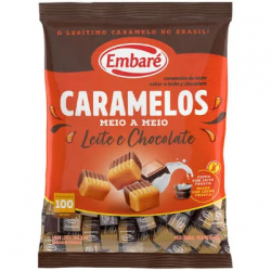 CARAMELOS EMBARÉ - LEITE E...