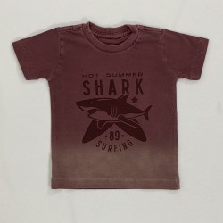Camiseta Gola Redonda Shark