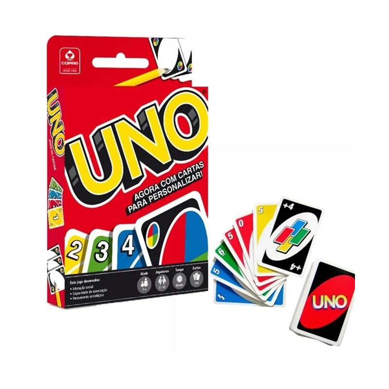 Jogo de Cartas Uno Completo - Original