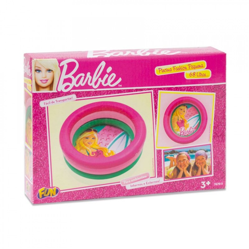 Como fazer piscina para Barbie - How to Make a Pool for Barbie