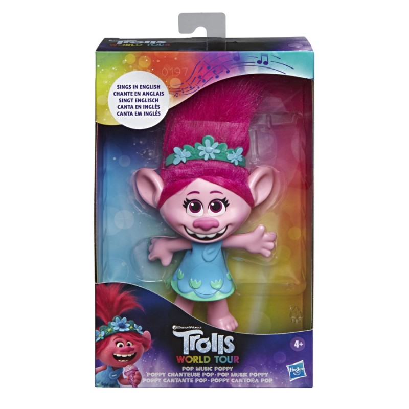 Boneca Poppy Princesa Trolls 2 Word Tour - Pupee